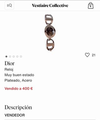 Reloj Christian Dior 22110