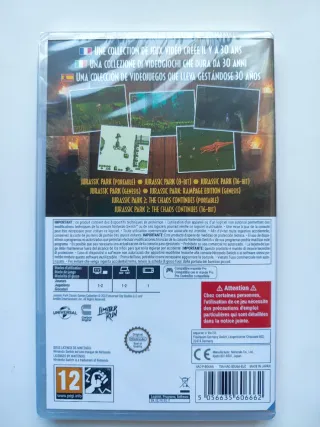 Collezione di Giochi Classici di Jurassic Park per Nintendo Switch