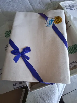 Lenzuolo misto lino beige