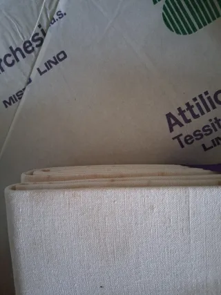 Lenzuolo misto lino beige