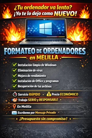 Se hacen trabajos de informática