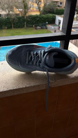 Zapatillas Hoka Mujer Talla 37.5 Azul/Rosa