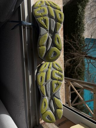 Zapatillas Hoka Mujer Talla 37.5 Azul/Rosa