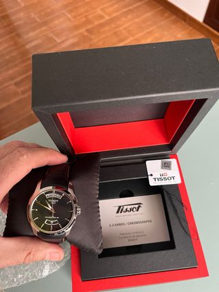 Tissot Couturier Automático Negro/Plata