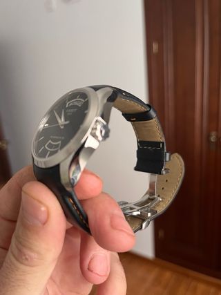 Tissot Couturier Automático Negro/Plata