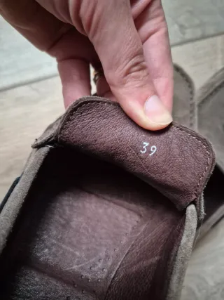 Mocassini uomo pelle Made in Italy taglia 39