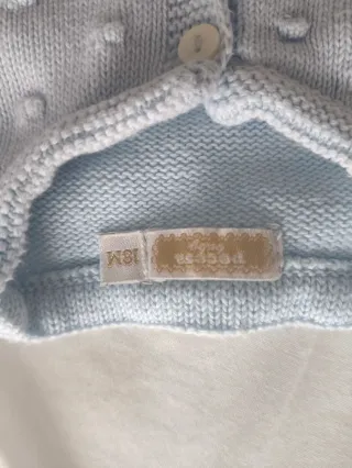 Jersey bebé 18 meses azul