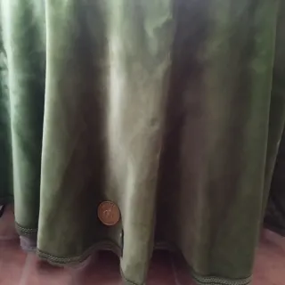 Falda Manterol mesa 80cm verde, nueva