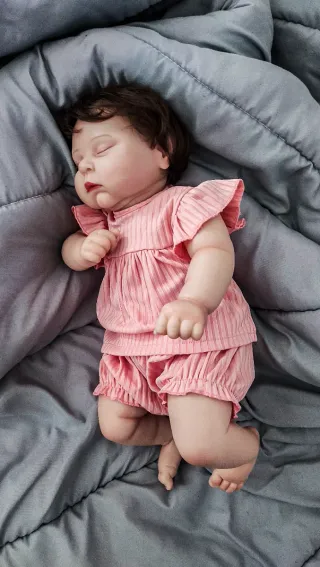Bambola Reborn Realistica - 55 Cm/1,36 Kg Nuova