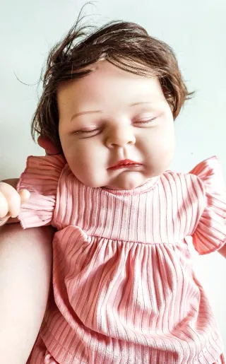 Bambola Reborn Realistica - 55 Cm/1,36 Kg Nuova