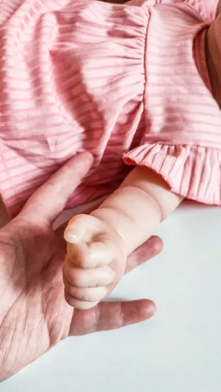 Bambola Reborn Realistica - 55 Cm/1,36 Kg Nuova