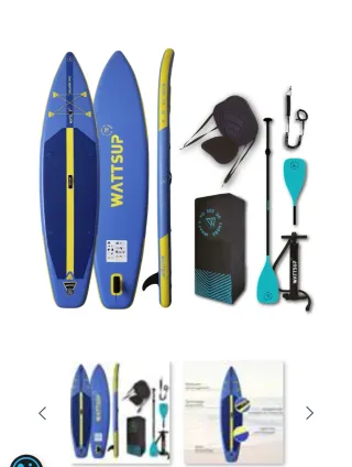 Tabla Paddle Surf Wattsup Sylver 11.6