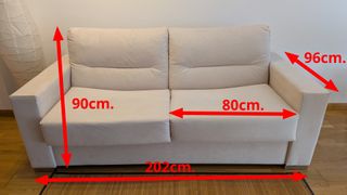 Sofá Cama 3 plazas - Sistema Italiano