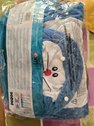 Disfraz Doraemon Mono con Capucha Nuevo