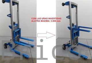 Apilador Manual Aluminio 5000 Kg - 2500 mm - 10505