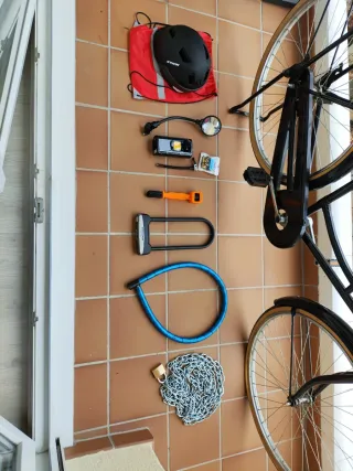 Bicicleta Holandesa Clásica Negra