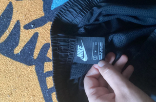 Nike Pantalón Corto Negro Secado Rápido