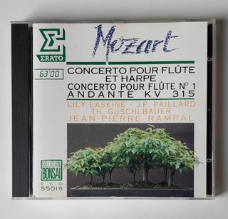Mozart: Conciertos para flauta y arpa
