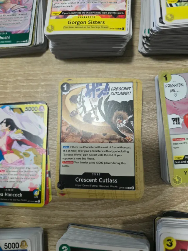 Lote cartas One Piece