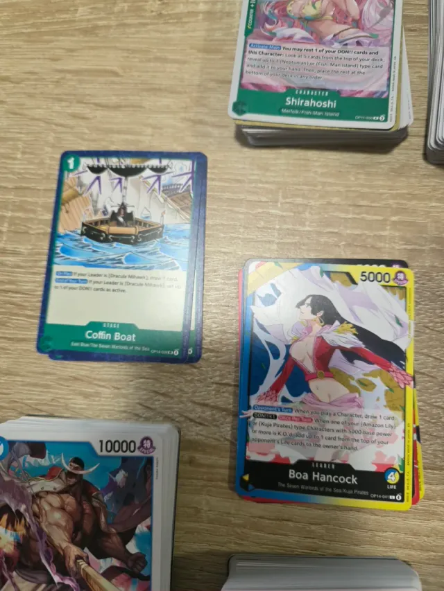 Lote cartas One Piece