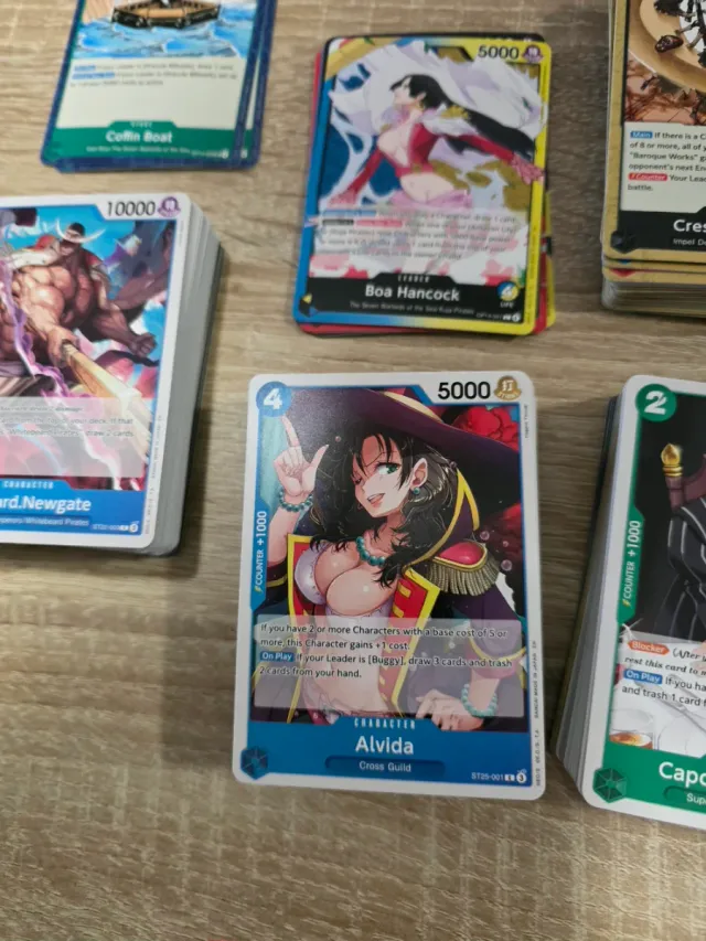 Lote cartas One Piece