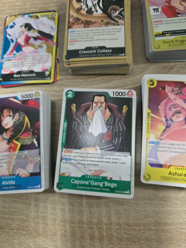 Lote cartas One Piece