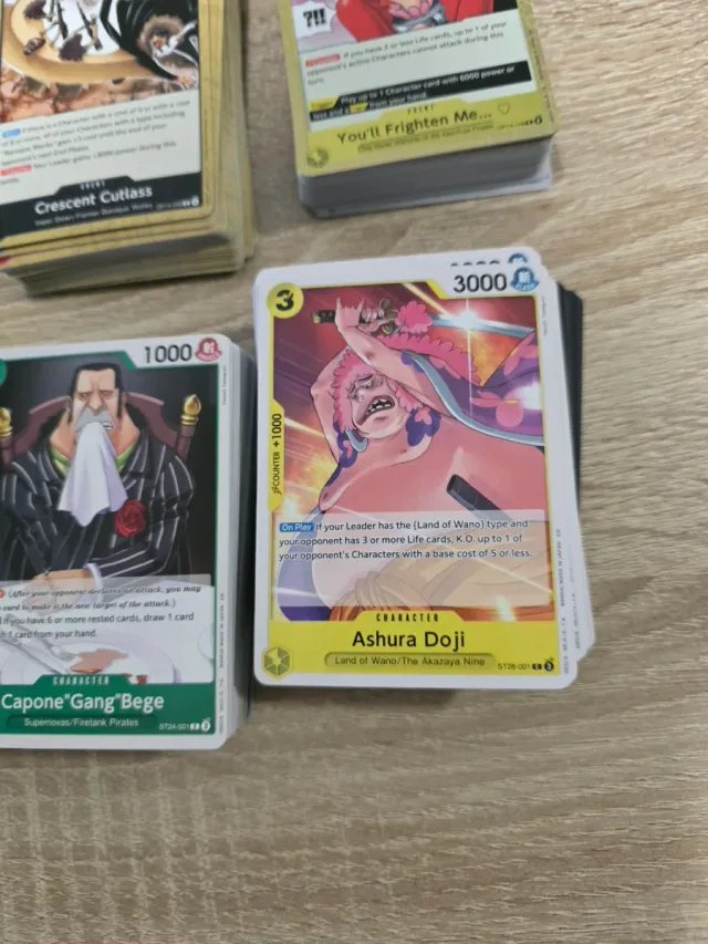 Lote cartas One Piece