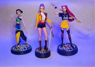 Figuras guerreras Huntrix