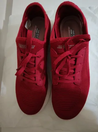 Zapatillas Skechers Rojas Talla 39