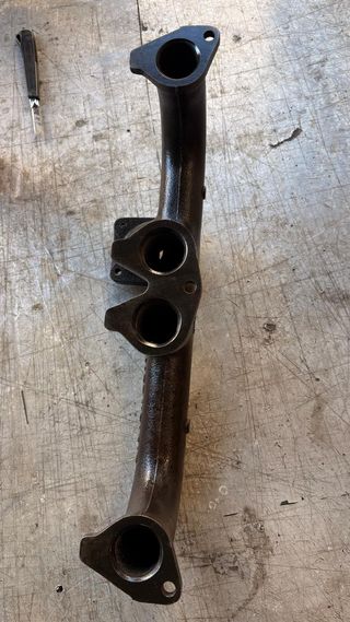 Colector escape Land Rover Serie II 4 tornillos