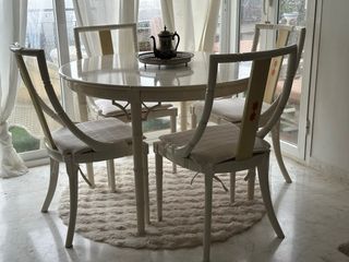 Conjunto de 4 sillas de comedor
