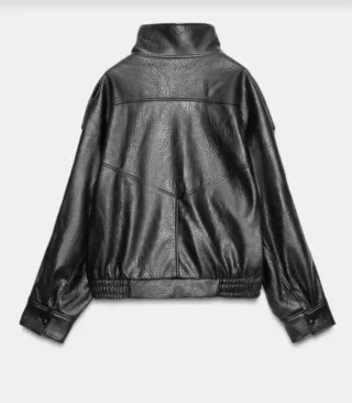 Chaqueta efecto piel "Zara"