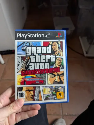 GTA Liberty City Stories PS2 Copertina e Manuale