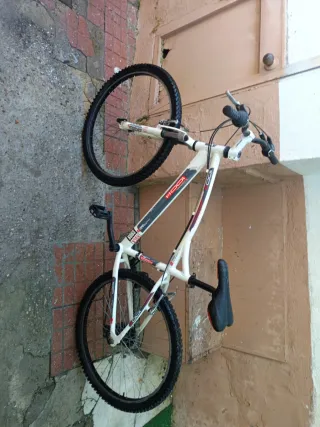 Bicicleta Montaña Blanca 100mm