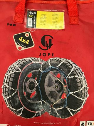 Cadenas para nieve para coche