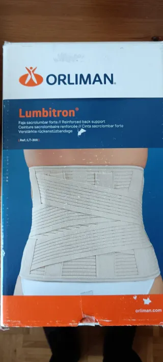 Faja Lumbar Lumbiltron Forte LT-300 Orliman