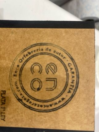 Pendientes Mariposa Oro rustico