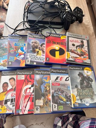 Console PlayStation 2 + 10 Giochi