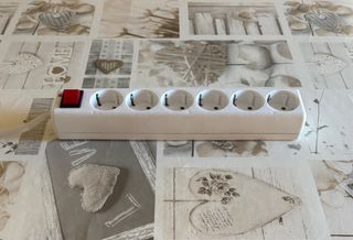 Regleta 6 enchufes con interruptor