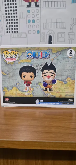Funko Pop Luffy & Foxy 2 Pack