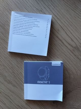 Garmin Vivoactive 3 Plata/Blanco