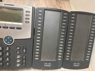 Telefono Cisco SPA504G + 2x SPA500S
