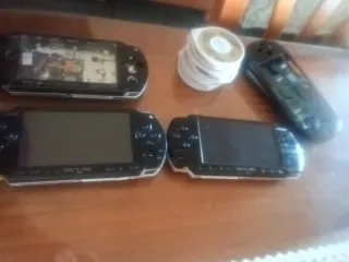 Lote 4 PSP Sony Negro
