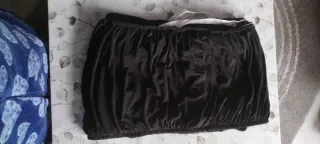 Funda sofá cama, colchón o canapé negra.