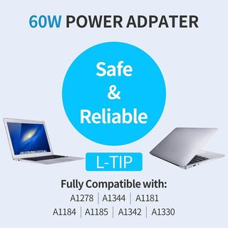 Cargador 60W L-Tip para MacBook Air