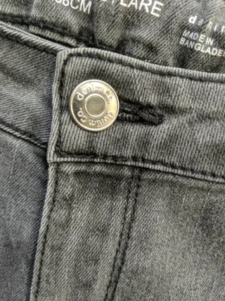 Jeans elasticizzati grigi taglia 158 cm