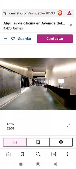 Oficina en alquiler en Port en Badalona