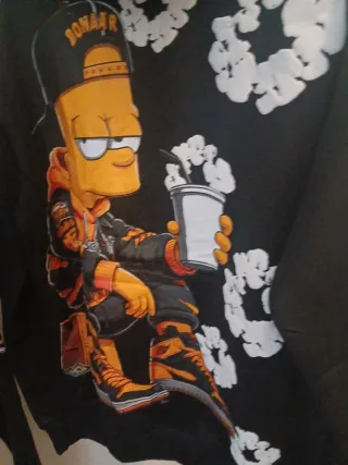 Conjunto chándal hombre negro