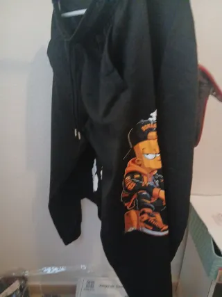 Conjunto chándal hombre negro