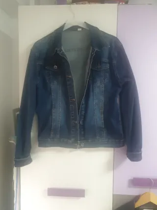 Cazadora vaquera azul talla M